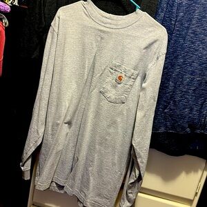 Grey long sleeve carhartt